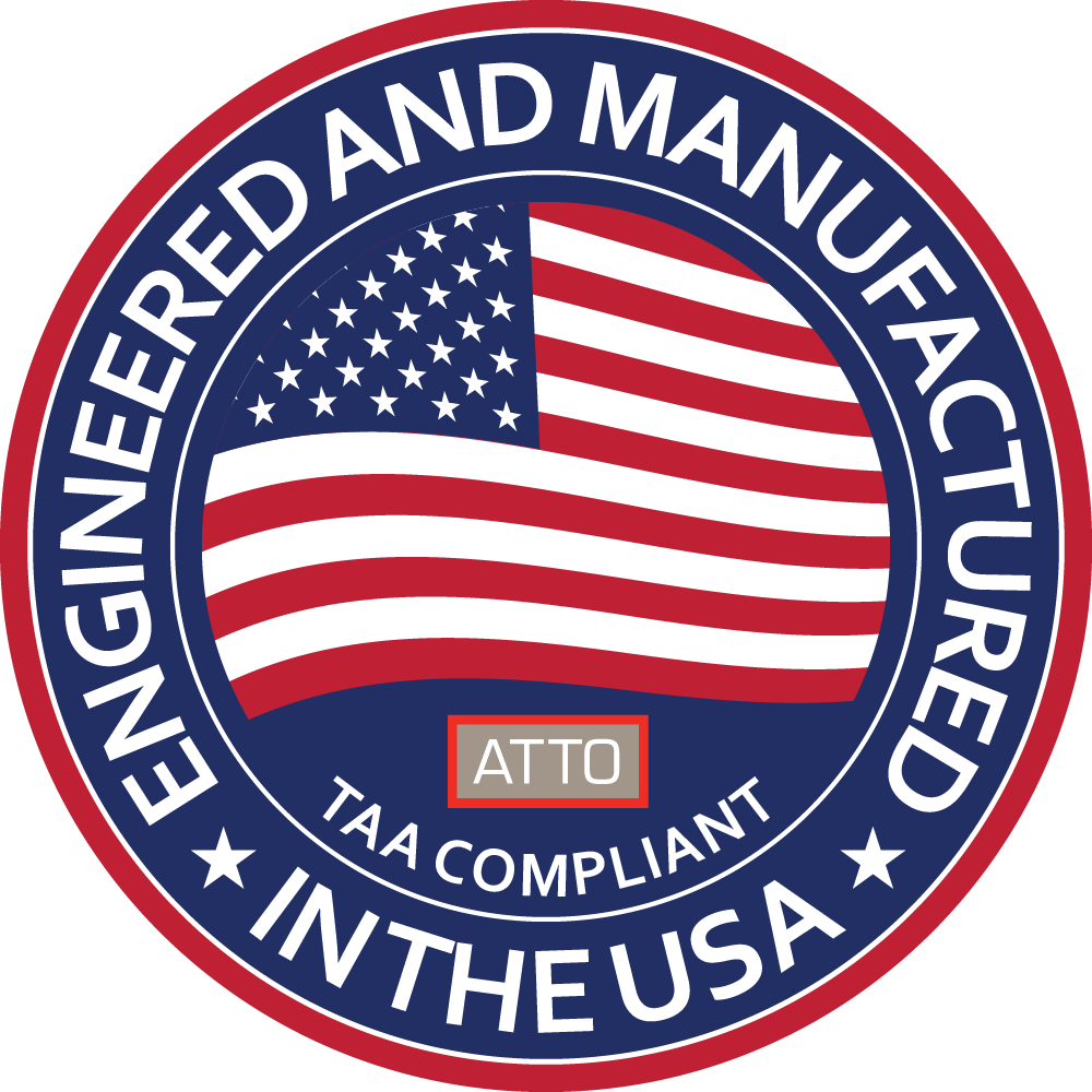 Proudly offering products engineered and manufactured in the USA which are TAA compliant.